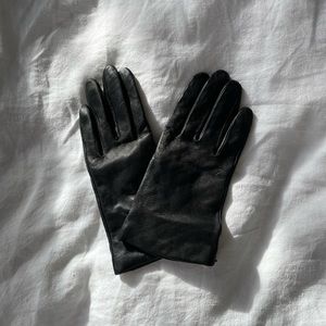 J.crew leather gloves sz S